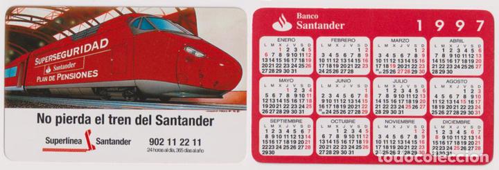 Coleccionismo calendarios: Calendario Banco de Santander 1997 - Foto 1