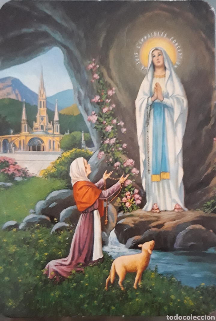 Coleccionismo calendarios: CALENDARIO VIRGEN DE LOURDES 2005
