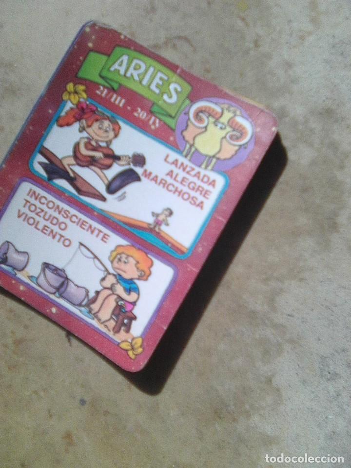 Coleccionismo Calendarios: Calendario  Aries horoscopo - 1990 - Snack bar gredos - Arenas San pedro -Avila
