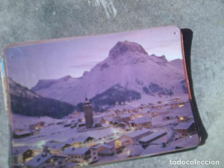 Coleccionismo Calendarios: Calendario Pueblo nevado con sierra al fondo - 1988 - Almacenes gredos - Guadalajara