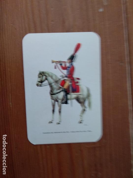 Coleccionismo Calendarios: CALENDARIO MILITAR - A&Ntilde;O 1971 - TROMPETA DEL REGIMIENTO DEL REY - CABALLERIA DE LINEA 1808