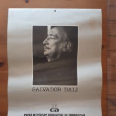 Coleccionismo Calendarios: CALENDARIO PARED SALVADOR DALÍ CAIXA D'ESTALVIS PROVINCIAL TARRAGONA 1984. Lote 167810953