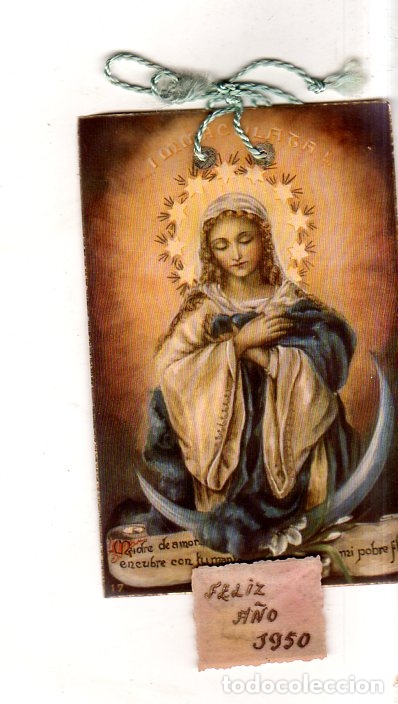 Coleccionismo Calendarios: CALENDARIO DE LA VIRGEN INMACULADA. 1950.