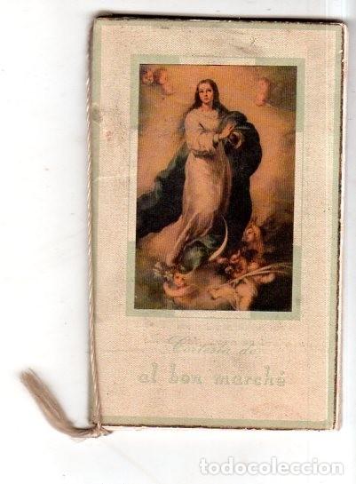 Colecionismo Calend&aacute;rios: CALENDARIO RELIGIOSO. VIRGEN DE LA INMACULADA. AL BON MARCHE. LA HABANA.