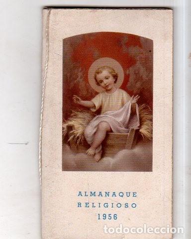 Colecionismo Calend&aacute;rios: ALMANAQUE RELIGIOSO. AL BON MARCHE. LA HABANA. 1956.