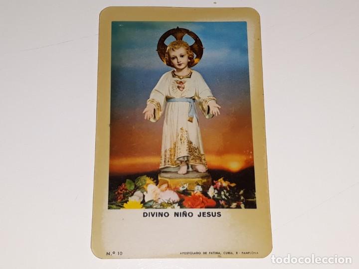Coleccionismo calendarios: HERACLIO FOURNIER : ANTIGUO CALENDARIO DEL APOSTOLADO DE FATIMA - DIVINO NI&Ntilde;O JESUS - A&Ntilde;O 1975