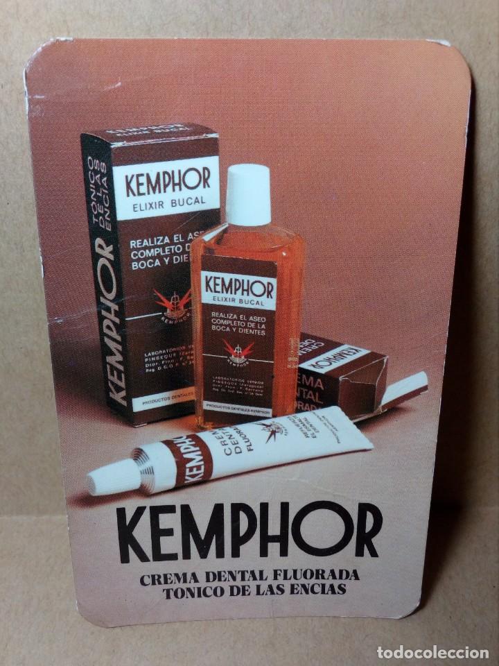 Coleccionismo Calendarios: CALENDARIO DE BOLSILLO - KEMPHOR PUBLICIDAD - CREMA DENTAL Y T&Oacute;NICO - (1985) - REF: 0023