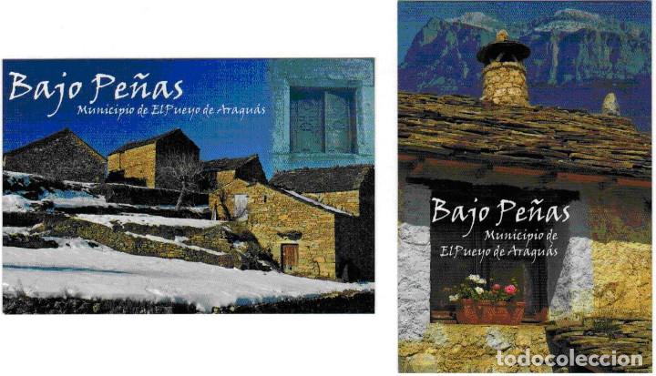Coleccionismo calendarios: 2 CALENDARIOS 2007 BAJO PE&Ntilde;AS, COMARCA SOBRARBE - Foto 1