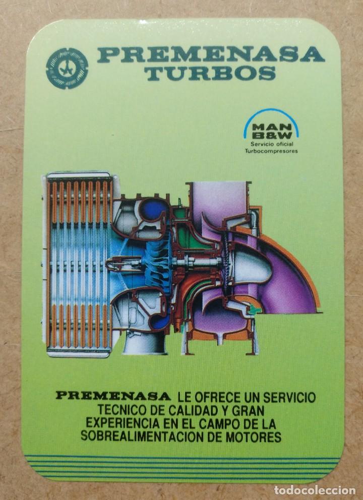 Coleccionismo Calendarios: calendario bolsillo premenasa turbos  - madrid 1994