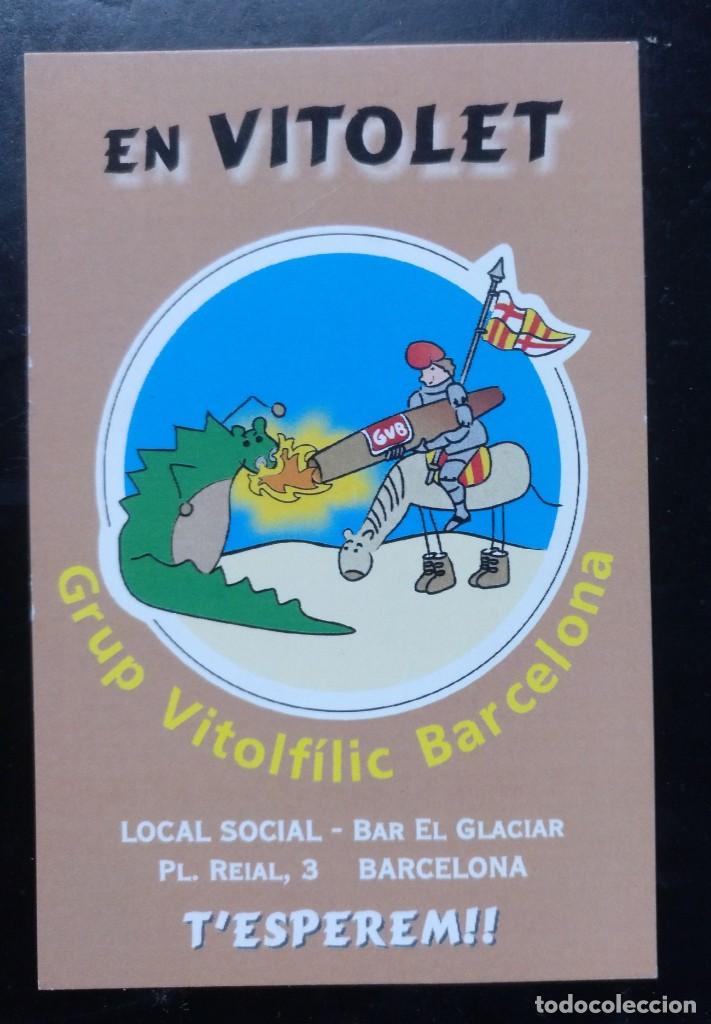 Coleccionismo Calendarios: calendario, grup vitolfilic barcelona, en vitolet 2000, grupo vitolfilico barcelona
