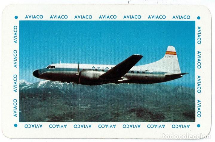 Coleccionismo calendarios: Calendario FOURNIER - Cia. Aerea AVIACO (Aviones) - a&ntilde;o 1963