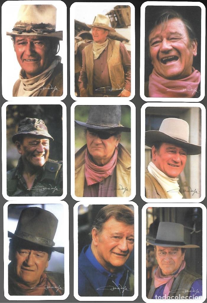 Coleccionismo calendarios: SERIE DE 9 CALENDARIOS DEL 2012, JOHN WAYNE.