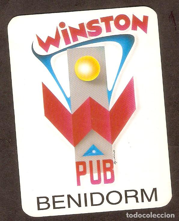 Coleccionismo Calendarios: CALENDARIO DE BOLSILLO PUBLICITARIO A&Ntilde;O 1997 PUB WINSTON - BENIDORM - ALICANTE