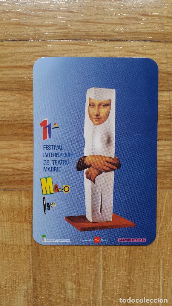 Coleccionismo calendarios: CALENDARIO PUBLICITARIO - 11 FESTIVAL INTERNACIONAL DE TEATRO MADRID A&Ntilde;O 1991 - VER FOTOS