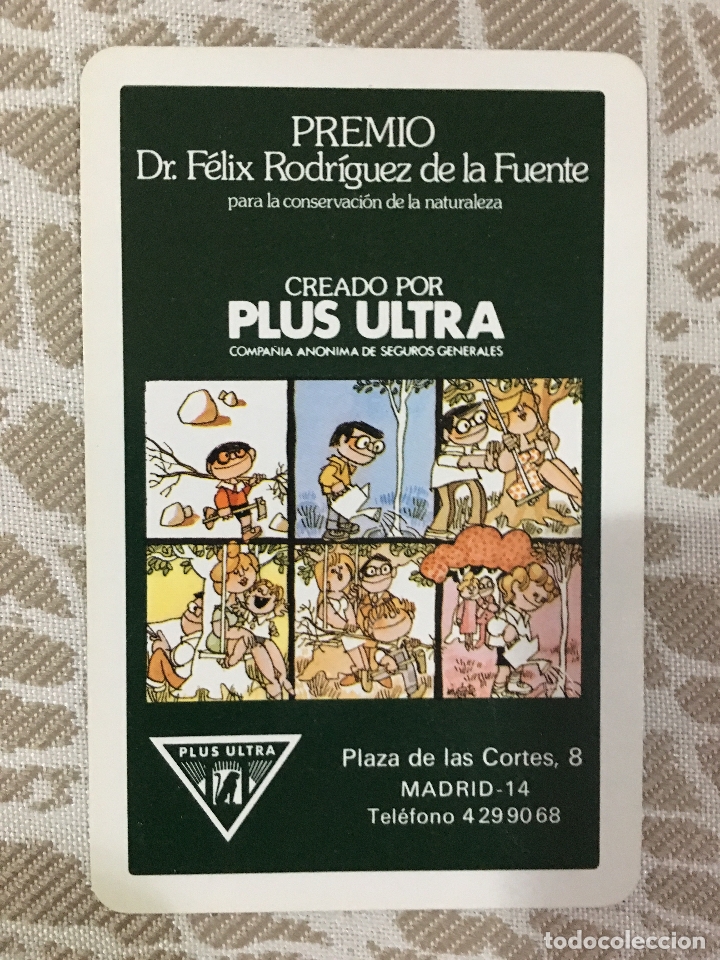 Sammeln von Kalendern: calendario fournier 1984, nuevo