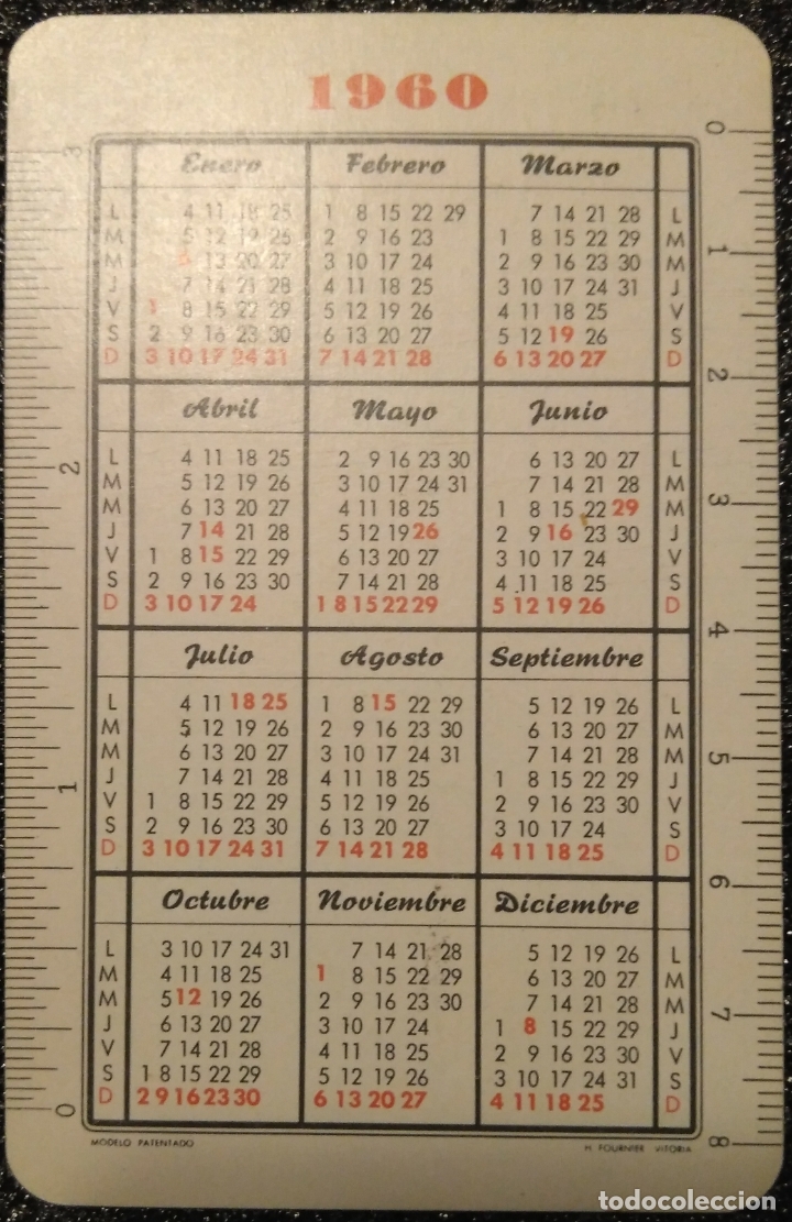 a-o-1960-calendario-fournier-de-carlos-navarro-comprar-calendarios