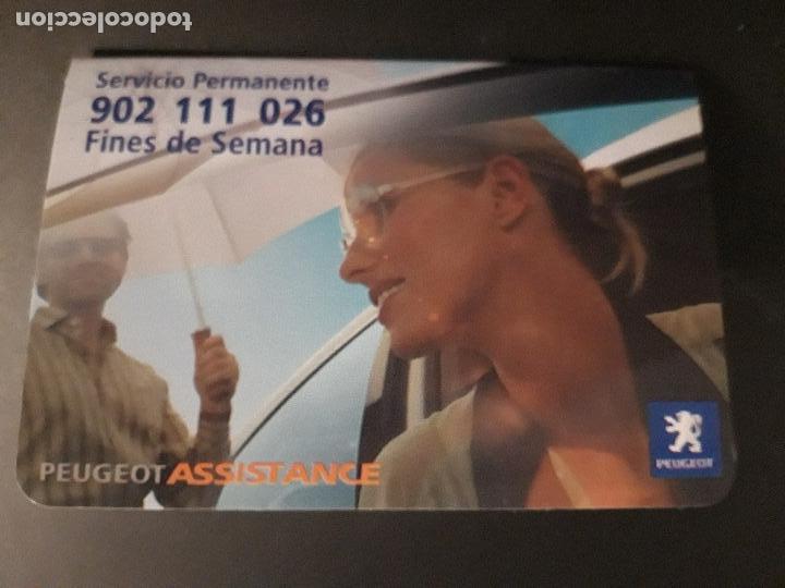 Coleccionismo Calendarios: 1 CALENDARIO DE ** PEUGEOT ASSISTANCE ** A&Ntilde;O 2007  DOBLE .