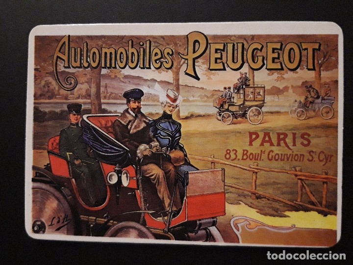 Coleccionismo Calendarios: 1 CALENDARIO SERIADO DE **  CARTEL AUTOMOBILES PEUGEOT ** A&Ntilde;O 1987 CON PUBLICIDAD