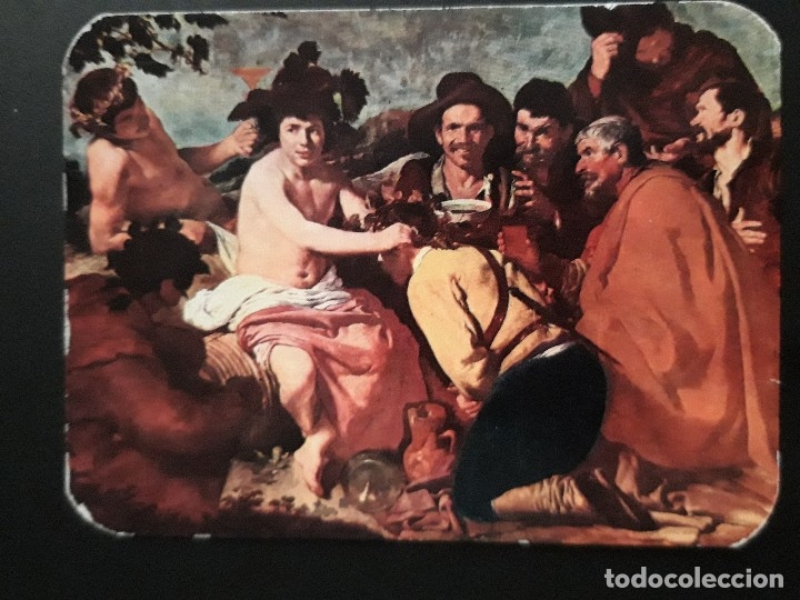Coleccionismo calendarios: 1 CALENDARIO SERIADO DE ** LOS BORRACHOS . VELAZQUEZ  ** A&Ntilde;O 1974. CON PUBLICIDAD