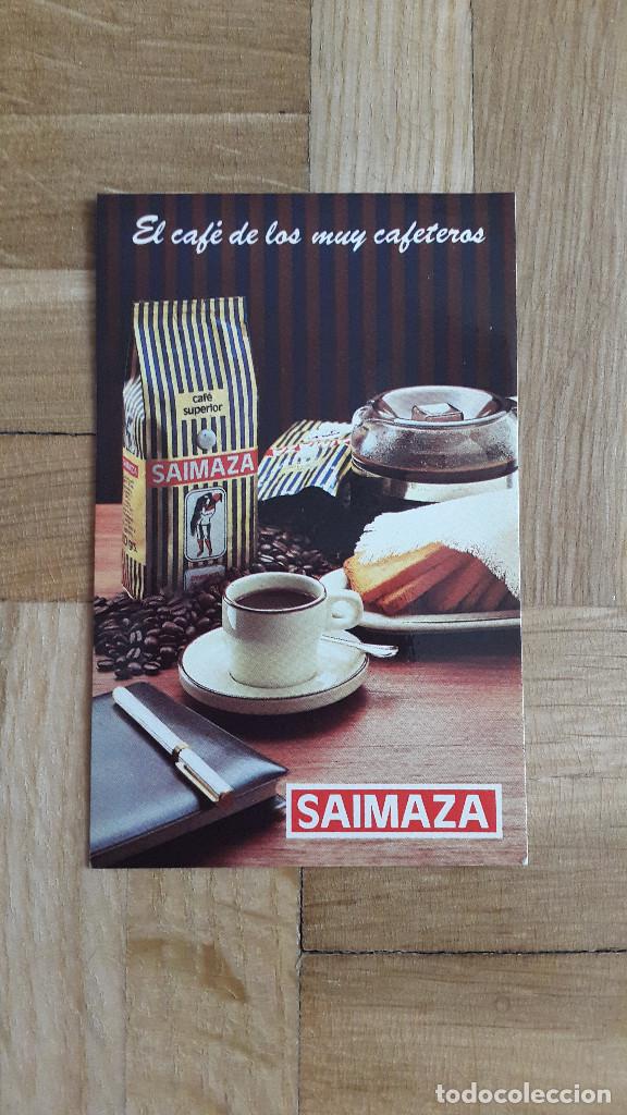 Coleccionismo Calendarios: CALENDARIO PUBLICITARIO CAFE SAIMAZA A&Ntilde;O 1985 VER FOTOS