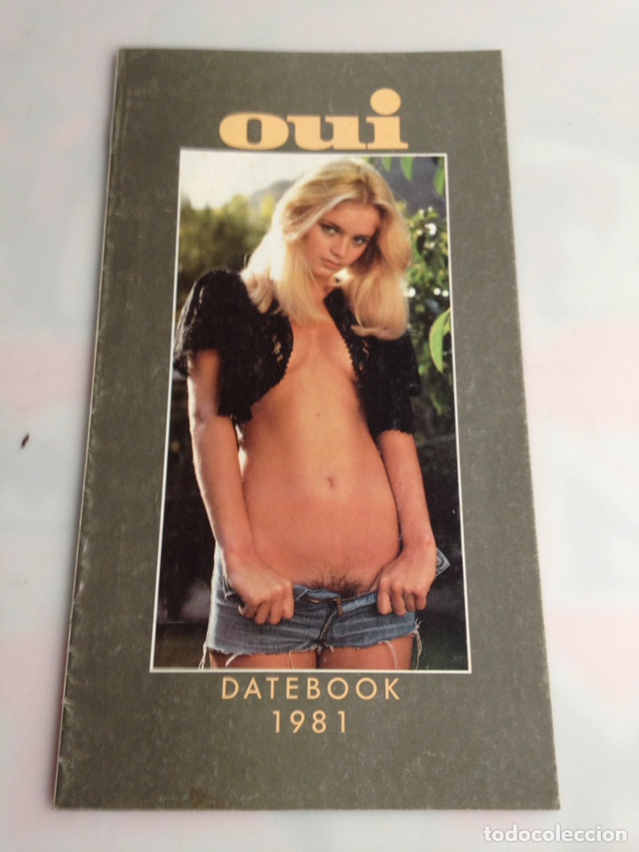 Coleccionismo calendarios: CALENDARIO OUI DATEBOOK 1981 - Foto 1