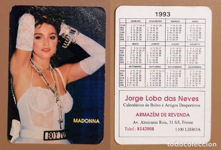 Coleccionismo Calendarios: MADONNA - CALENDARIO EDITADO EN PORTUGAL - 1993