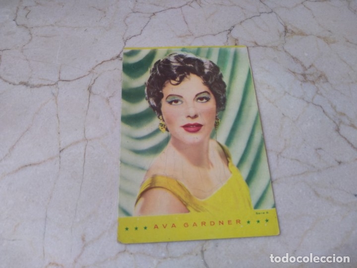 Colecionismo Calend&aacute;rios: Calendario a&ntilde;o 1960 Ava Gadner. Autentico