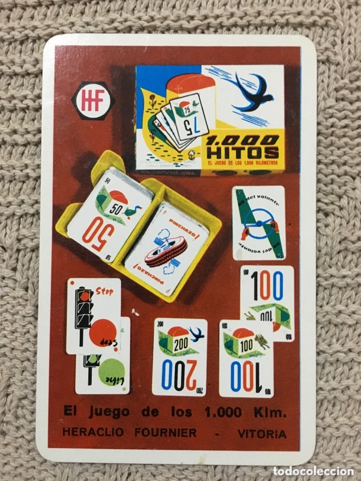 Coleccionismo calendarios: calendario fournier 1965