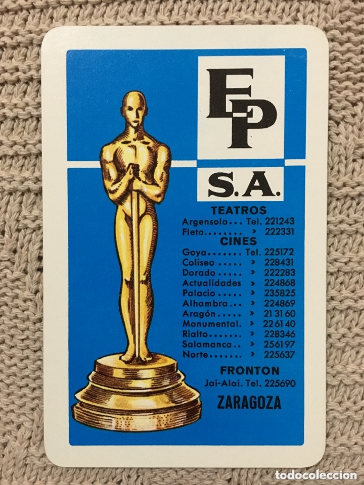 Collezionismo Calendari: calendario fournier 1965, nuevo