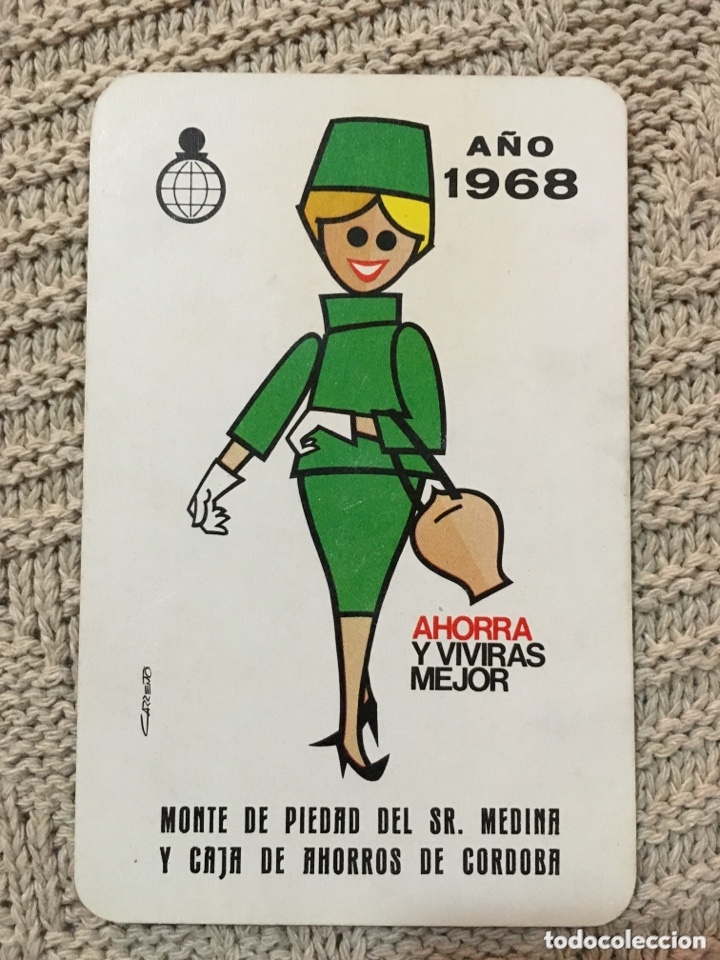 Coleccionismo calendarios: Calendario fournier 1968, caja sur