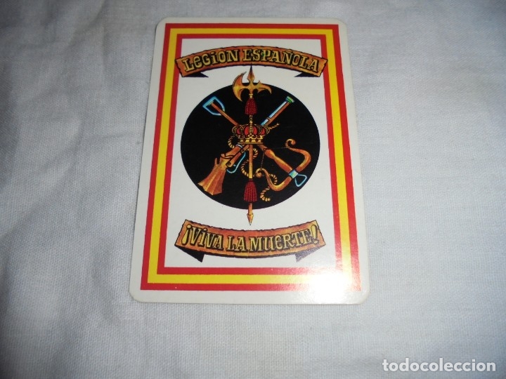 Coleccionismo calendarios: CALENDARIO LEGION ESPA&Ntilde;OLA.VIVA LA MUERTE.LEGIONARIOS A LUCHAR 1985