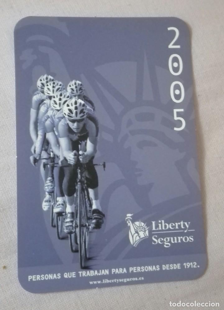 Coleccionismo Calendarios: -76912 CALENDARIO SEGUROS LIBERTY, A&Ntilde;O 2005, CON EL CICLISMO