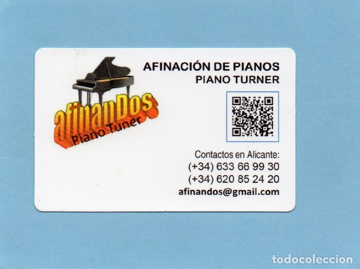 Coleccionismo Calendarios: Calendario de Publicidad 2016 - AFINANDOS