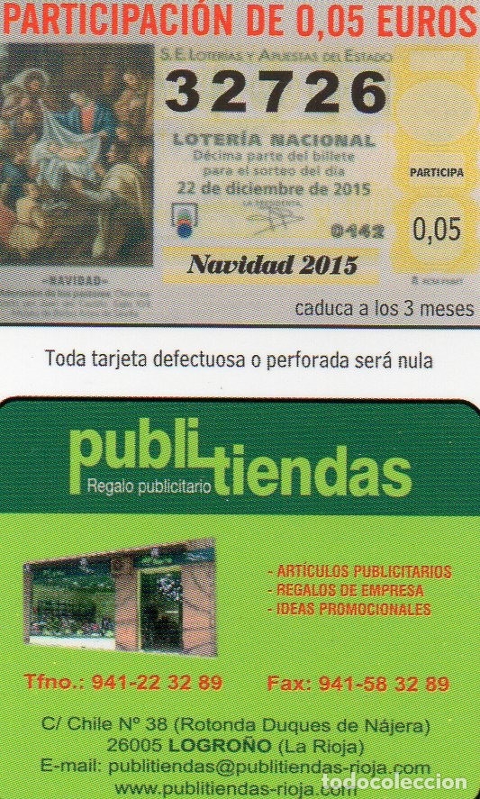 Coleccionismo Calendarios: Calendario de Publicidad 2016 - PUBLITIENDAS