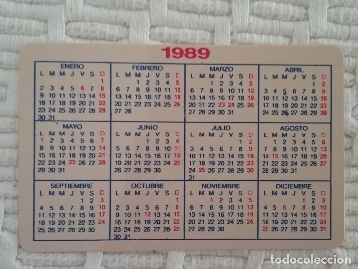 Coleccionismo calendarios: La Casera 1989 - Foto 2