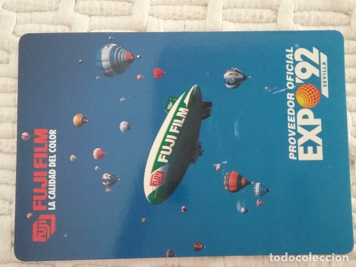Coleccionismo calendarios: Fujifilm 1991 - Foto 1