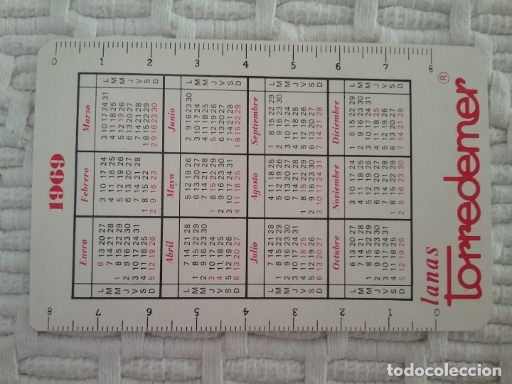 Coleccionismo calendarios: Torredemer 1969 - Foto 2