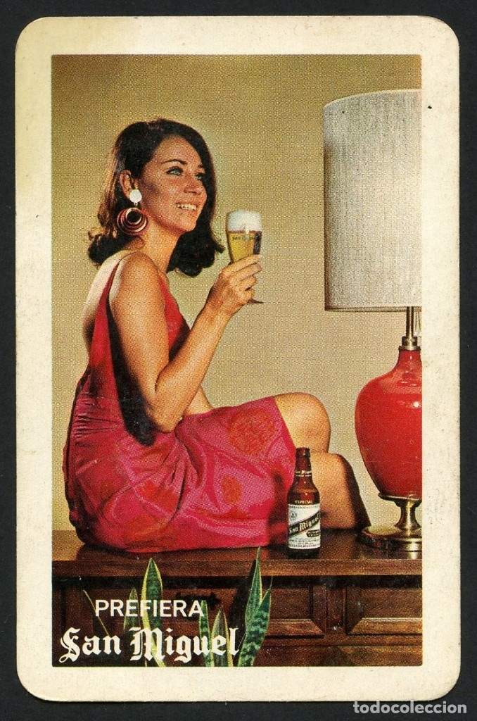 Coleccionismo Calendarios: CALENDARIO DE BOLSILLO, CERVEZA SAN MIGUEL, 1967, H. FOURNIER