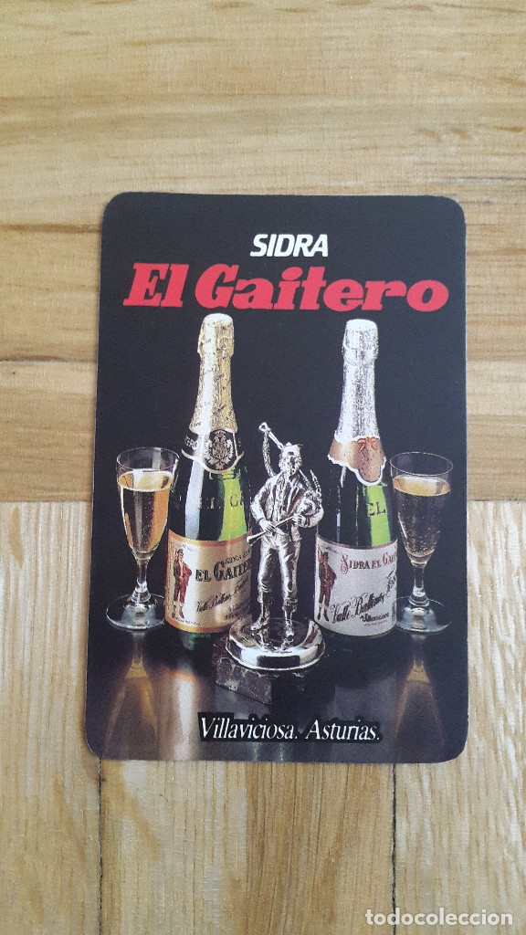 Coleccionismo Calendarios: CALENDARIO PUBLICITARIO SIDRA EL GAITERO A&Ntilde;O 1991 VER FOTOS