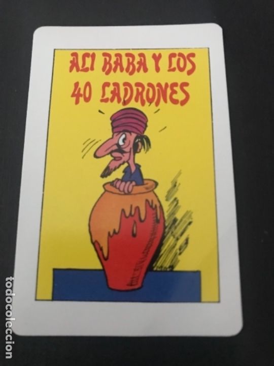Collezionismo Calendari: CALENDARIO BOLSILLO COLECCIONISMO 1982 (NAIPES COMAS - ALI BABA Y LOS 40 LADRONES) NUEVO