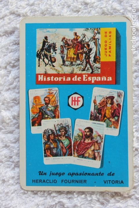 Collectionnisme Calendriers: CALENDARIO FOURNIER 1965 HISTORIA DE ESPA&Ntilde;A, JUEGO DE FAMILIA