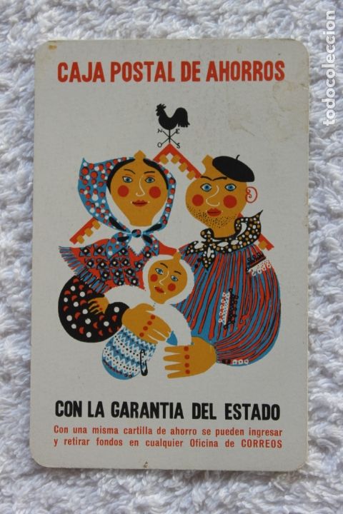 Collectionnisme Calendriers: CALENDARIO FOURNIER 1962 CAJA POSTAL DE AHORROS