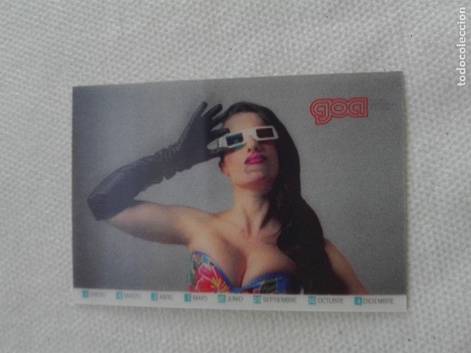 Collectables Calendars: calendario bolsillo 2011 - HOLOGRAMA - GOA FABRIK / humanes de madrid - MUSICA