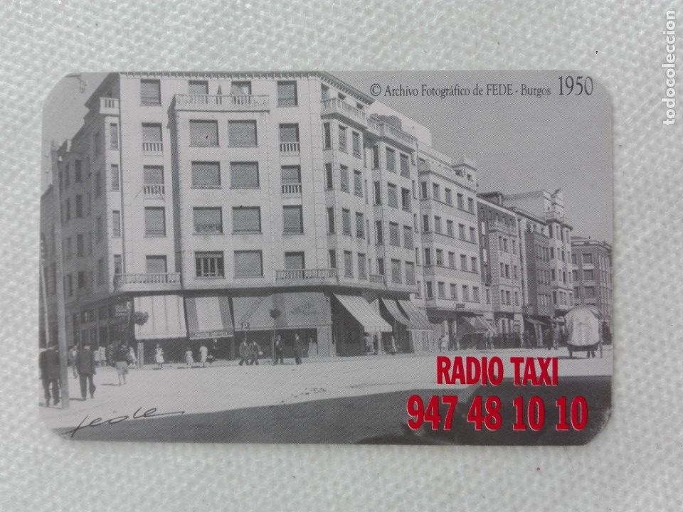 Coleccionismo calendarios: calendario bolsillo 2009 - RADIO TAXI / HOTEL CORONA DE CASTILLA - BURGOS 1950