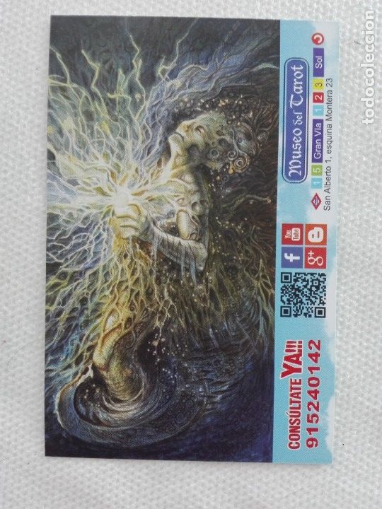 Sammeln von Kalendern: calendario bolsillo 2015 - MUSEO DEL TAROT - MADRID