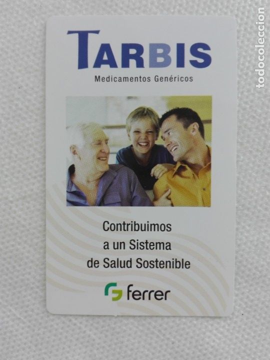 Coleccionismo calendarios: calendario bolsillo 2015 - TARBIS - SALUD MEDICINA