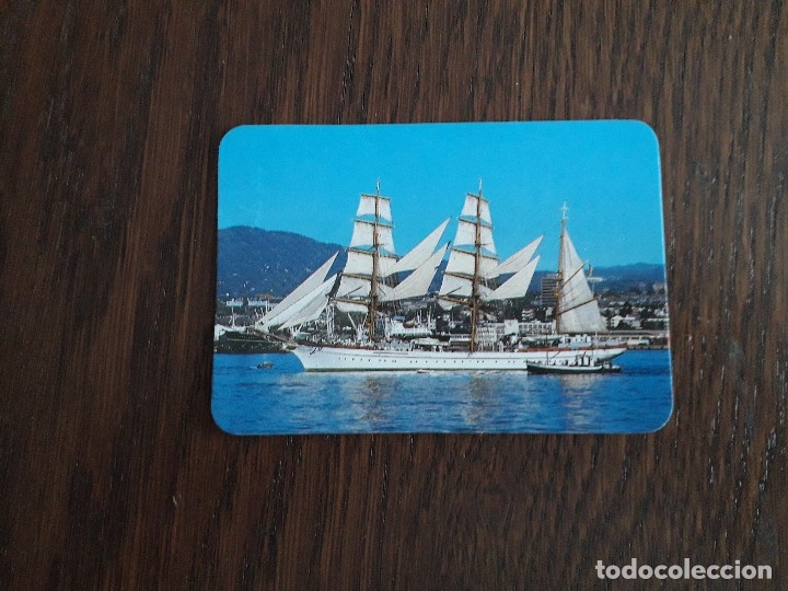 Coleccionismo Calendarios: calendario de serie de barco, velero a&ntilde;o 1986