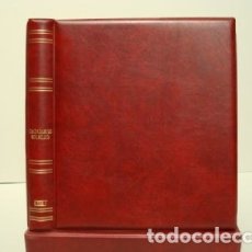 Coleccionismo Calendarios: ALBUM CALENDARIOS DE BOLSILLO 27X33CM.4 ANILLAS.GRANATE.STANDARD. Lote 367380474