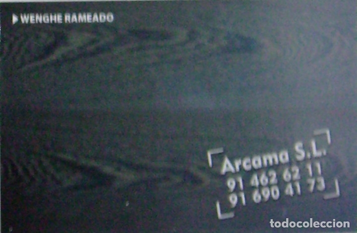 Collectables Calendars: CALENDARIO PUBLICIDAD ARCAMA 2008 - WENGHE RAMEADO