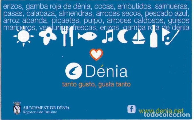 Collezionismo Calendari: CALENDARIO AYTO. DENIA 2012